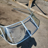 Four Winns Horizon Bowrider Boat Curved Glass Windshield Water Bonnet Center Walk-through.