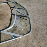 Four Winns Horizon Bowrider Boat Curved Glass Windshield Water Bonnet Center Walk-through.