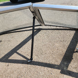 Four Winns Horizon Bowrider Boat Curved Glass Windshield Water Bonnet Center Walk-through.