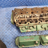 Volvo Penta AQAD31A Cylinder Head 4 Cylinder Diesel Engine 3803306 Covers Valves Mechanism Parts