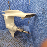 Volvo Penta AQ290 Duo-Prop DP-A Lower Gear Unit 2.30 Ratio Serviced New Seals V6 Small Prop Cone Long Vertical Shaft