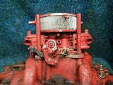 Volvo Penta GM V8 Engine High Rise Intake Manifold Holley 4 Barrel Carburetor