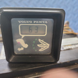 Volvo Penta AQ290 Square Trim Gauge 828731 290A DP-A DP-B SP-A Tested In Great Condition 