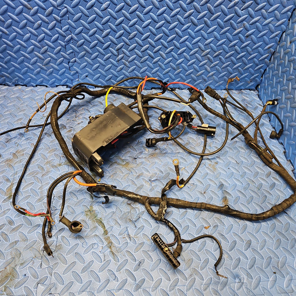 Volvo Penta 7.4GL EEM Ignition Wiring Harness With ICM Box 3854230 3850451 Carb.