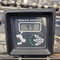 Volvo Penta AQ290 Square Trim Gauge 828731 290A DP-A DP-B SP-A Tested Great Condition