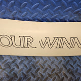 Fourwinns Intake Blower Vent Emblem Rear Cover