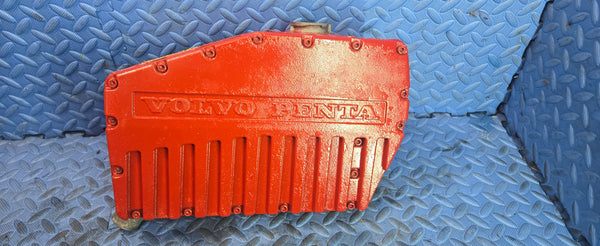 Volvo Penta AQ 131 151 171 230 250 B230 4 Cylinder Engine Coolant Tank Reservoir Heat Exchanger Core 856135 855406