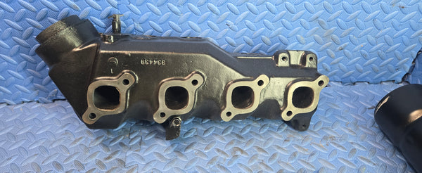 Volvo Penta AQ Series 4 Cylinder B230 Engine Wet Exhaust Manifold SOHC 8V 834439
