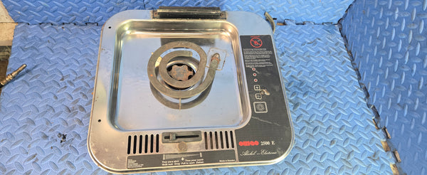 Boat Marine Electric And Alcohol Stove Single Burner Origo 2500E 14 x 14