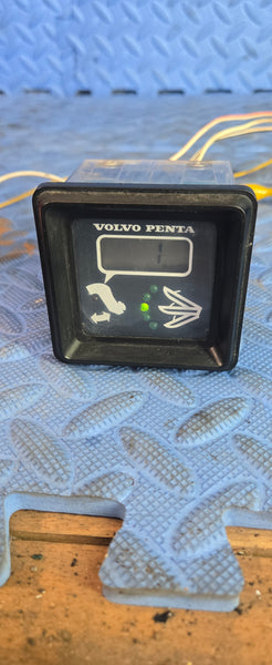 Volvo Penta AQ290 Square Trim Gauge 828731 290A DP-A DP-B SP-A Tested Great Condition