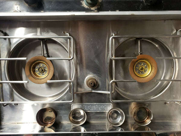 Marine Dual Burner Alcohol Stove Princess 22 X 14 Cutting Board RV Sea ...