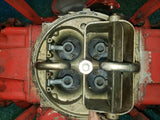 Volvo Penta GM V8 Engine High Rise Intake Manifold Holley 4 Barrel Carburetor